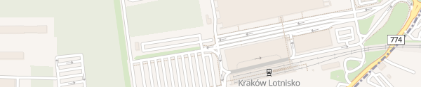 Karte Kraków Airport Balice