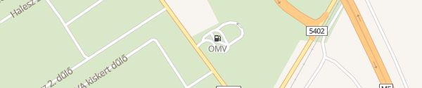 Karte OMV Kiskunfélegyháza
