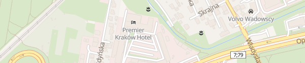 Karte Best Western Premium Kraków