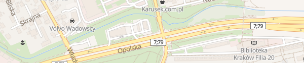 Karte KFC Opolska Kraków