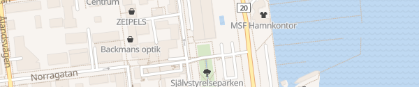 Karte Landskapets Fastighetsverk Mariehamn