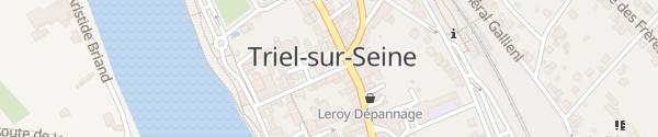 Karte Mairie Triel-sur-Seine