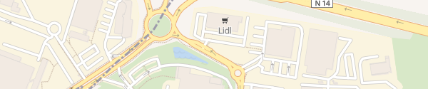 Karte Lidl Rue du Petit Albi Osny