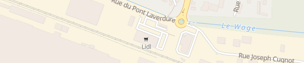 Karte Lidl Rue du Moulin de Bracheux Beauvais