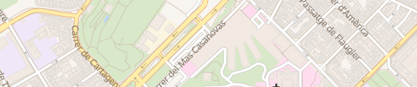 Karte Carrer del Mas Casanovas Barcelona