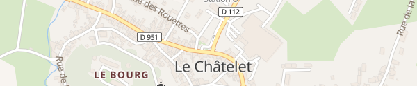 Karte Mairie Le Chatelet