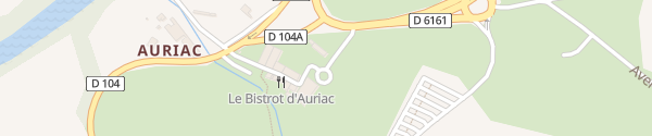 Karte Le Domaine d'Auriac Carcassonne