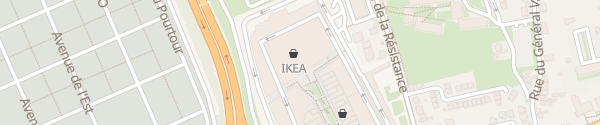 Karte IKEA Thiais