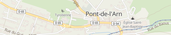 Karte Place du Moulin Pont-de-Larn