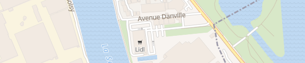 Karte Lidl Avenue de Villeneuve Saint-Georges Choisy-le-Roi