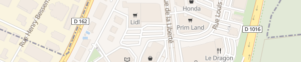 Karte Lidl Saint-Maximin