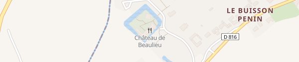 Karte Château de Beaulieu Busnes