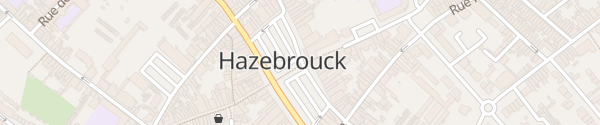 Karte Grand' Place Hazebrouck