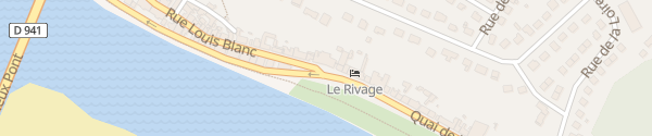 Karte Hôtel Le Rivage Gien