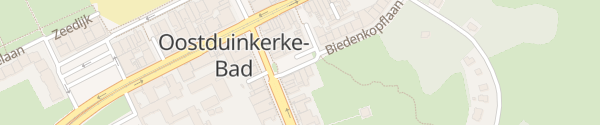 Karte Fabiolaplein Oostduinkerke-Bad