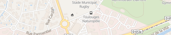 Karte Boulevard de Clairfont Toulouges