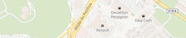 Karte Renault Perpignan