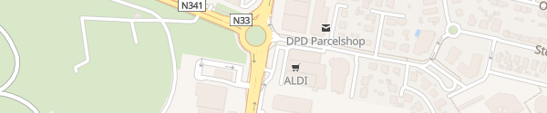 Karte ALDI Torhoutsesteenweg Oostende