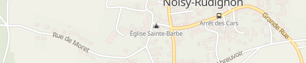 Karte Rue de Dormelles Noisy-Rudignon
