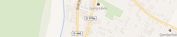 Karte Boulevard Gambetta Lurcy-Lévis