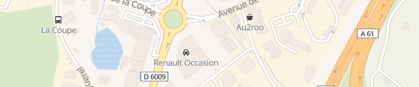 Karte Renault Händler Narbonne