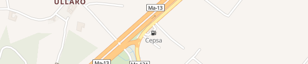 Karte Cepsa Tankstelle Ullaró