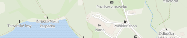 Karte Hotel Patria Vysoké Tatry