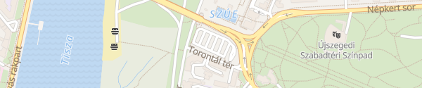 Karte Torontál tér Szeged