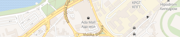 Karte Ada Mall Beograd