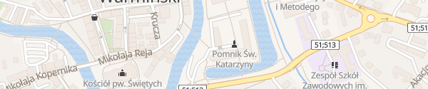 Karte Hotel Krasicki Lidzbark Warmiński