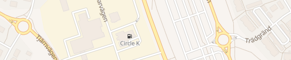 Karte Circle K Skellefteå Söder Skellefteå