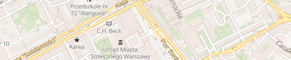 Karte Plac Bankowy Warszawa