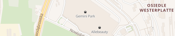 Karte Gemini Park Tarnów
