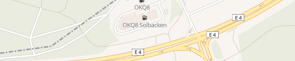 Karte OKQ8 Nöppelbergsvägen Skellefteå