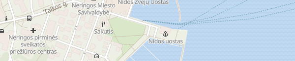 Karte Öffentlicher Parkplatz Nida