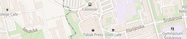 Karte Galéria Cassovar Staré Mesto