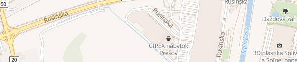 Karte ASKO Nábytok Prešov