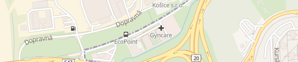 Karte ejoin EcoPoint Office Center Košice