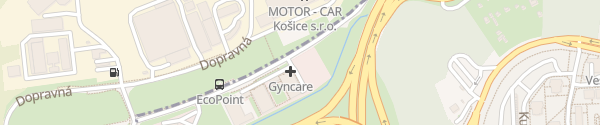 Karte EcoPoint Office Center Košice