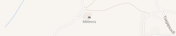 Karte Hotel Meteora Kastraki