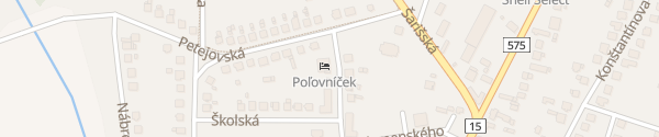 Karte Penzion Polovnicek Stropkov