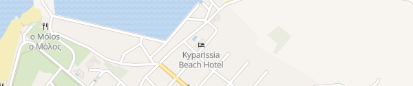 Karte Hotel Kyparissia Beach Kiparissia
