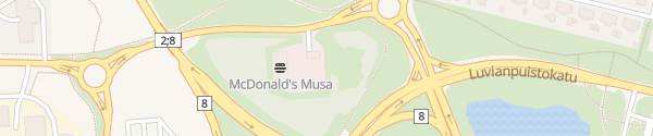 Karte McDonald's Pori Musa Pori