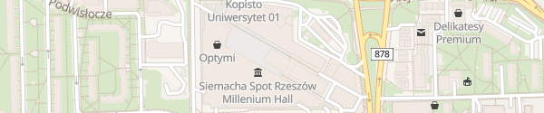 Karte Millenium Hall Rzeszów
