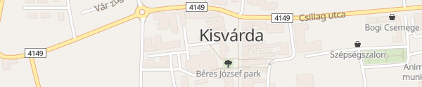 Karte Kisvárda Önkormányzata Kisvárda