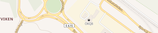 Karte OKQ8 Notviken Luleå