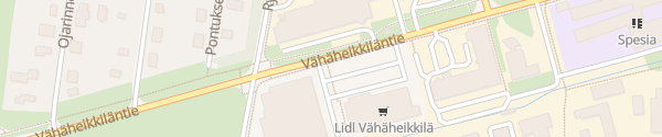 Karte Lidl Lillheikkilä Turku