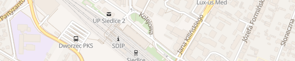 Karte Plac Zdanowskiego Siedlce