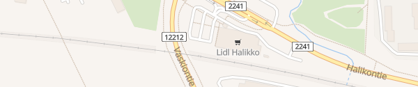 Karte Lidl Halikko Salo