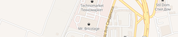 Karte Mr Bricolage Blagoevgrad